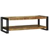 vidaXL Coffee Table Brown 120 x 50 x 38 cm solid mango wood