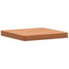 vidaXL Table Top Natural Beech Solid Beech Wood 15.7 x 15.7 in Durable