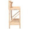 vidaXL Potting Bench Natural wood Solid fir wood Large Potting Bench
