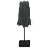 vidaXL Garden Parasol Anthracite Polyester, Powder-Coated Iron