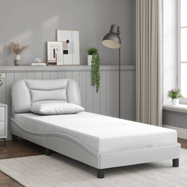 vidaXL Bed Frame White