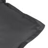 vidaXL Garden Bench Cushion Melange anthracite 100% polyester Extra Thick