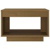 vidaXL Coffee Table Honey Brown Solid Pinewood Medium Durable