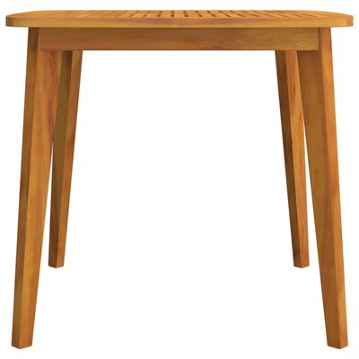 vidaXL Patio Table 33.5"x33.5"x29.5" Solid Wood Acacia