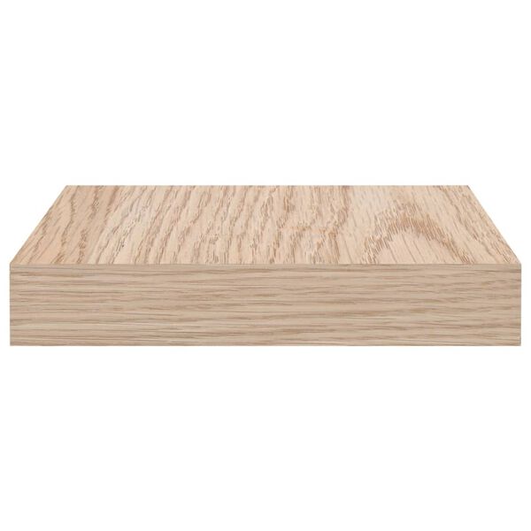 vidaXL Floating Shelf Set of 2 Oak
