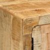 vidaXL Bedside Cabinet Rough mango wood natural finish Solid mango wood