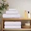 vidaXL Guest Towel Set of 50 White 100% cotton 11.8x19.7 in
