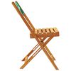 vidaXL Garden Chair Set of 6 Green