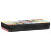vidaXL Wall Shelves Wall-mounted Multicolour 15.75 x 7.87 x 2.36 in