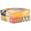 vidaXL Pouffe Multicolor 100% cotton, polyester filling Medium