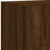 vidaXL TV Wall Cabinet Set of 2 Brown oak Engineered wood