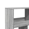 vidaXL Room Divider Grey Sonoma Engineered wood Medium Room Divider