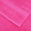 vidaXL Bath Towel Set of 10 Pink 100% Cotton 39.4 x 59.1 in Bath Towel