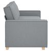 vidaXL 3-Seater Sofa Dark Grey 180 cm Fabric