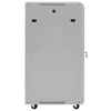 vidaXL Network Cabinet with Storage Gray 60 x 60 x 80 cm Steel