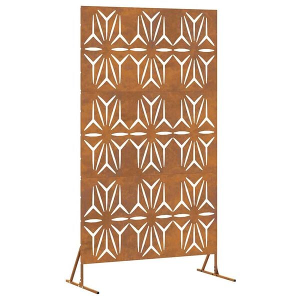 vidaXL Privacy Screen Grey 39.37 x 19.69 x 70.87 in Steel