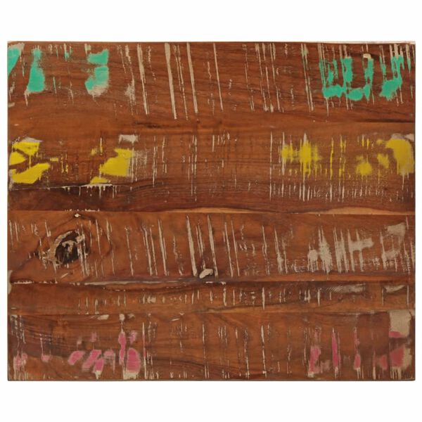 vidaXL Table Top Mixed Color Solid reclaimed wood 23.6x19.7 in