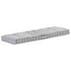 vidaXL Pallet Cushion Grey 100% cotton and cotton blend filling