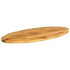 vidaXL Table Top Oak Solid mango wood 55.1 x 19.7 x 1.5 in Durable