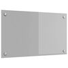 vidaXL Kitchen Backsplash Light grey 27.56 x 15.75 x 0.24 in