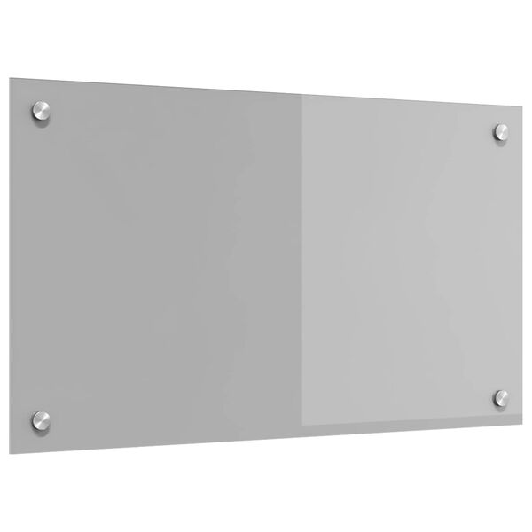 vidaXL Kitchen Backsplash Light grey 27.56 x 15.75 x 0.24 in