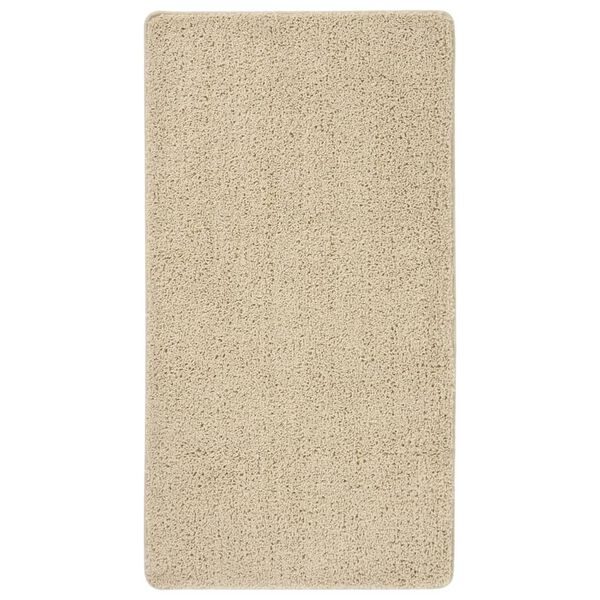 vidaXL Rug Cream 100% PP 31.5 x 59.1 in Area Rug Rectangular