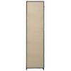 vidaXL Folding Wardrobe Cream Fleece fabric cover and steel tubes Large