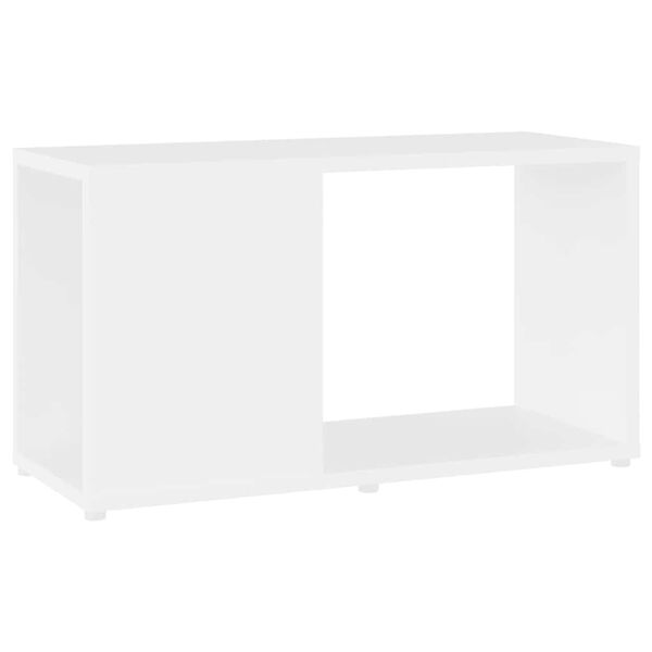 vidaXL TV Cabinet White Engineered wood Small TV Cabinet Rectangular