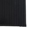 vidaXL Rug Black Bamboo, Polypropylene 27.6 x 157.5 in Area Rug