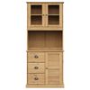 vidaXL Highboard Honey wood