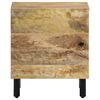 vidaXL Bedside Cabinet Natural wood Solid mango wood, engineered wood, iron