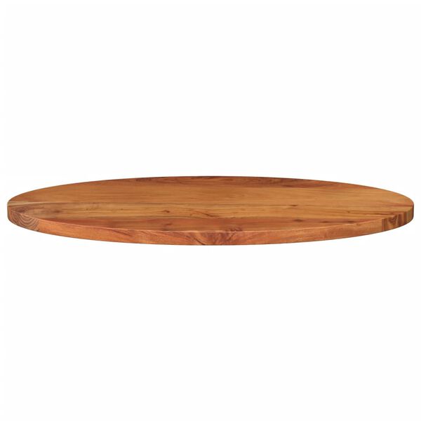 vidaXL Table Top Natural Wood Solid Acacia wood Durable Table Top Oval