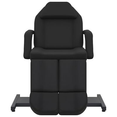 vidaXL Beauty Treatment Chair Faux Leather Black 70.9"x24.4"x30.7"
