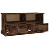 vidaXL TV Cabinet Smoked Oak Engineered Wood Standard TV Cabinet