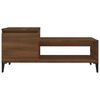 vidaXL Coffee Table Brown Oak Engineered Wood