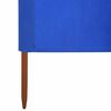 vidaXL Wind Screen Azure Blue Non-woven fabric 315.0 x 31.5 in Foldable