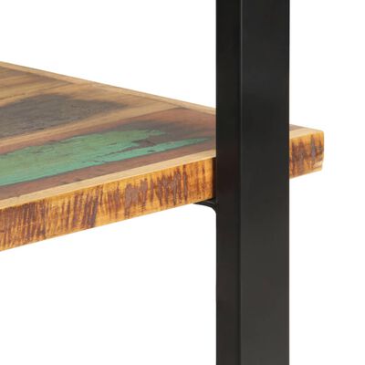 vidaXL 4-Tier Bookcase 31.5"x15.7"x70.9" Solid Reclaimed Wood