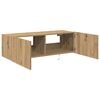 vidaXL TV Wall Cabinet Artisan Oak 39.37 x 13.78 x 12.20 in