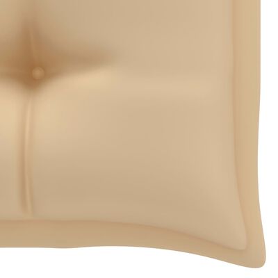vidaXL Cushion for Swing Chair Beige 39.4" Fabric