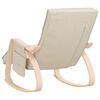 vidaXL Rocking Chair Cream