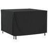vidaXL Garden Furniture Cover Black 420D Oxford fabric with PU coating