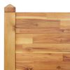 vidaXL Garden Raised Bed Brown Solid Acacia Wood Large Stackable