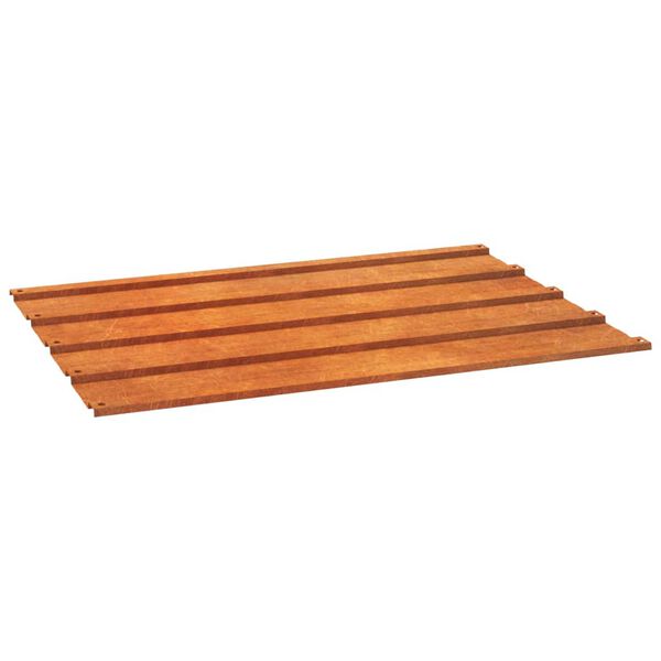 vidaXL Roof Panels 12 pcs Rusty 23.6"x17.3" Corten Steel
