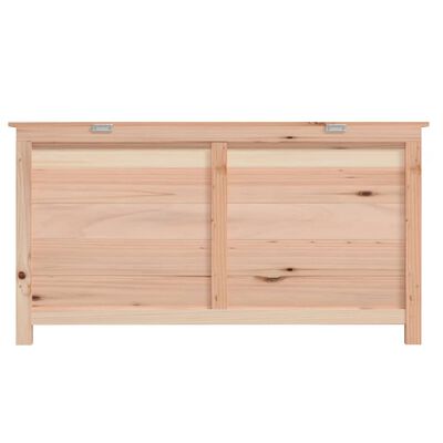vidaXL Patio Cushion Box 39.4"x19.7"x22" Solid Wood Fir