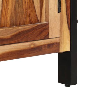 vidaXL Highboard 39.4"x15.7"x68.9" Solid Sheesham Wood
