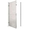 vidaXL Garden Gate 39.4" x 68.9" Stainless Steel