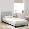 vidaXL Bed Frame Light Grey