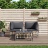 vidaXL Garden Lounge Set Anthracite