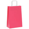 vidaXL Paper Bags 50 pcs with Handles Pink 21x11x31 cm