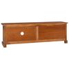vidaXL TV Cabinet Teak Solid teak wood Medium TV Cabinet Rectangular
